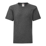 Fruit Of The Loom Kids Iconic 150 T - Dark Heather Grey