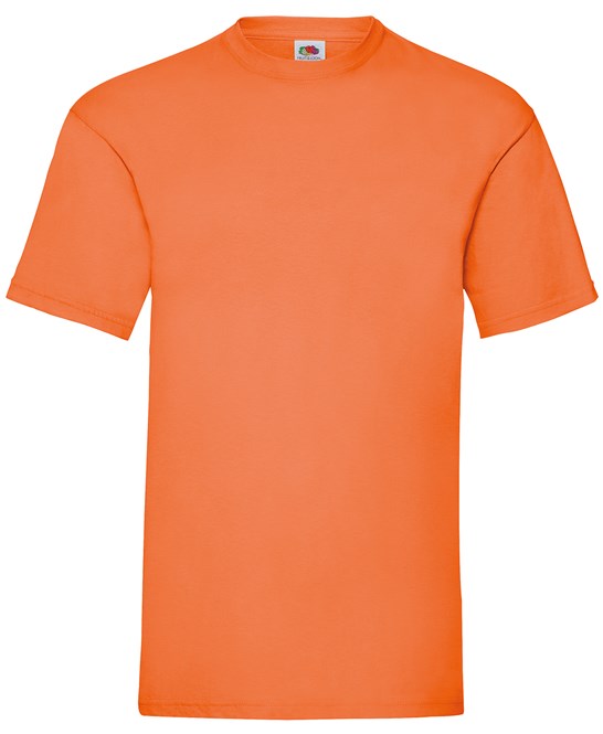 Fruit Of The Loom Valueweight T - Orange