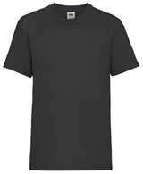 Fruit Of The Loom Kids Valueweight T - Black