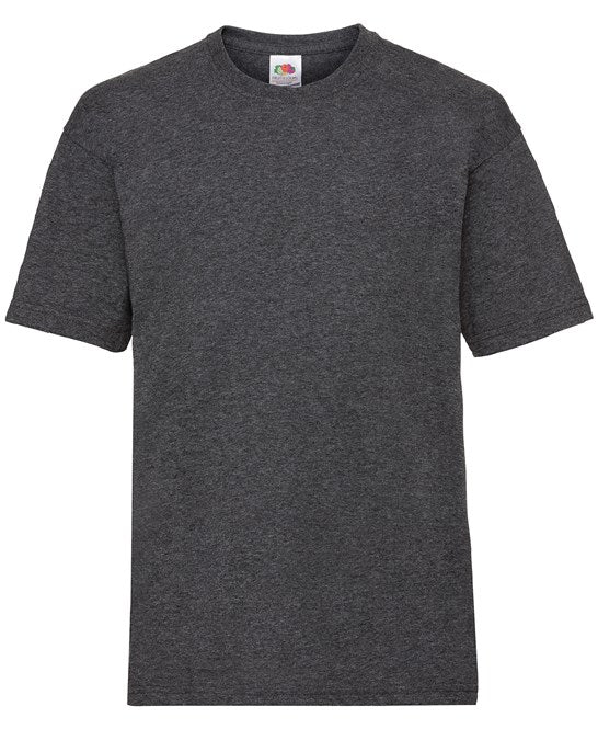 Fruit Of The Loom Kids Valueweight T - Dark Heather Grey