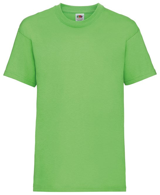 Fruit Of The Loom Kids Valueweight T - Lime