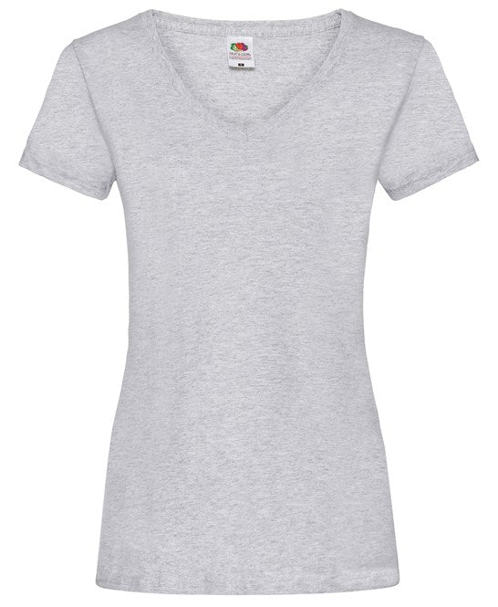 Fruit Of The Loom Women's Valueweight V-Neck T