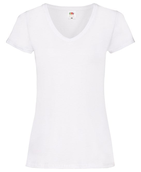 Fruit Of The Loom Women's Valueweight V-Neck T