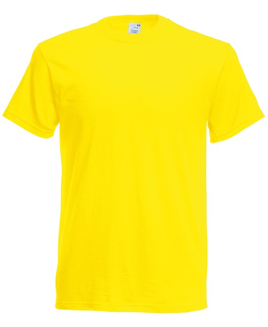 Fruit Of The Loom Original T - Yellow