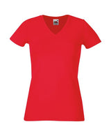 Fruit Of The Loom Lady-Fit V-Neck Tee