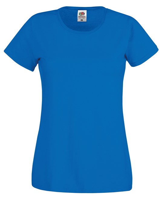 Fruit Of The Loom Women's Original T - Royal Blue