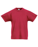 Fruit Of The Loom Kids Original T - Brick Red