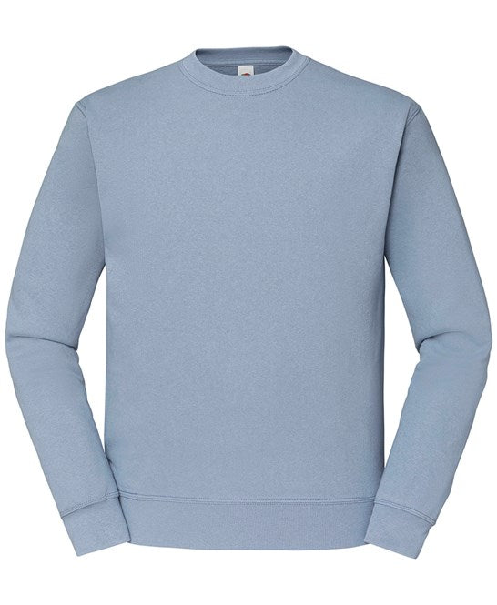 Fruit Of The Loom Classic 80/20 Set-In Sweatshirt - Mineral Blue