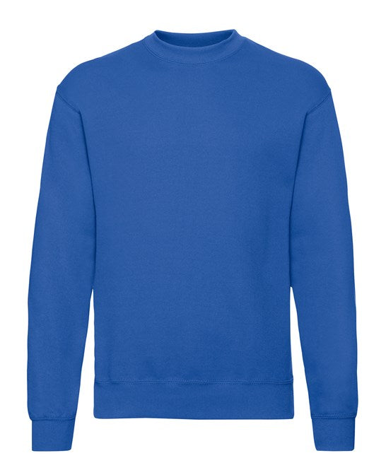 Fruit Of The Loom Classic 80/20 Set-In Sweatshirt - Royal Blue*