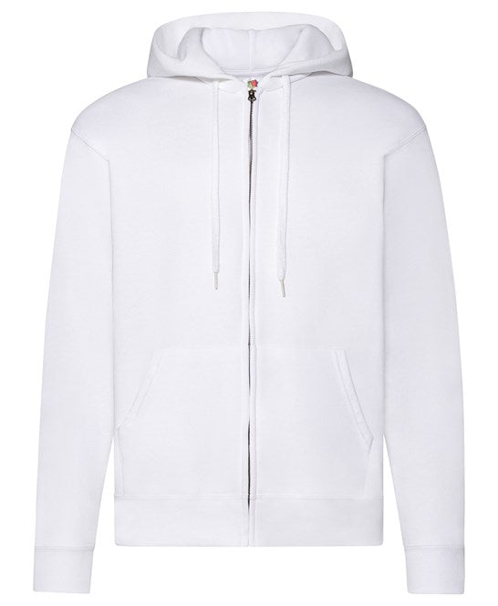 Fruit Of The Loom Classic 80/20 Hooded Sweatshirt Jacket