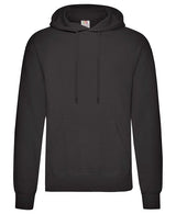 Fruit Of The Loom Classic 80/20 Hooded Sweatshirt - Black*†?