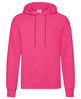 Fruit Of The Loom Classic 80/20 Hooded Sweatshirt - Fuchsia