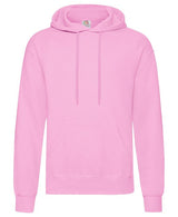 Fruit Of The Loom Classic 80/20 Hooded Sweatshirt - Light Pink