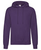 Fruit Of The Loom Classic 80/20 Hooded Sweatshirt - Purple