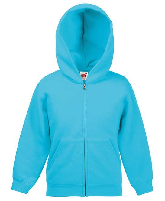 Fruit Of The Loom Kids Classic Hooded Sweatshirt Jacket