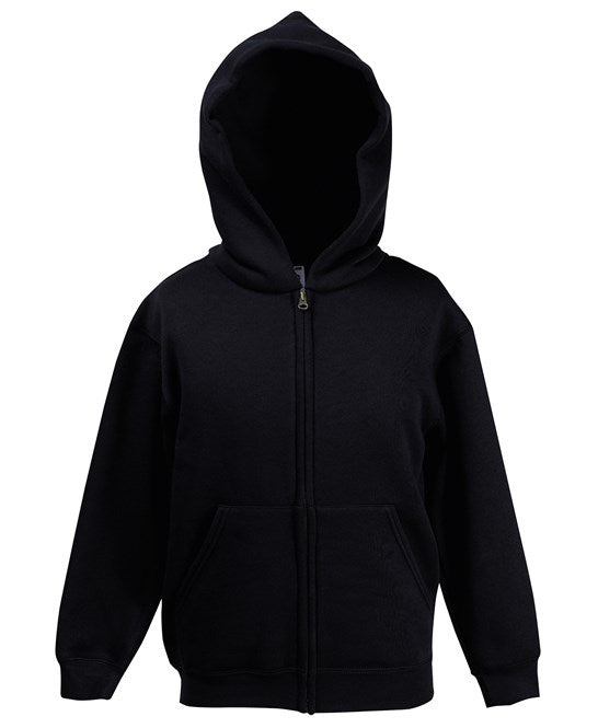 Fruit Of The Loom Kids Classic Hooded Sweatshirt Jacket