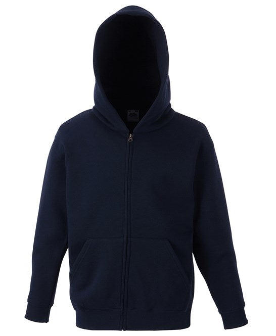 Fruit Of The Loom Kids Classic Hooded Sweatshirt Jacket