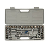 Silverline Socket Set 1/2" Metric/Af 42Pce