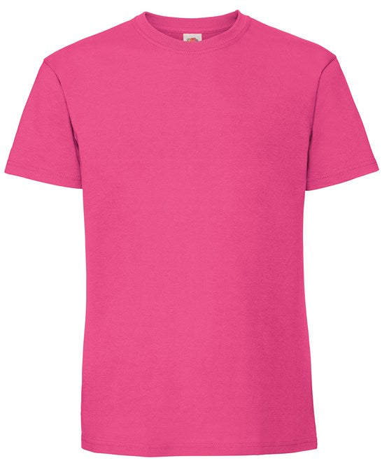 Fruit Of The Loom Iconic 195 Ringspun Premium T - Fuchsia