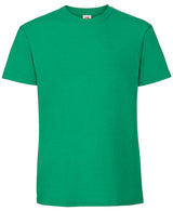 Fruit Of The Loom Iconic 195 Ringspun Premium T - Kelly Green