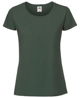 Fruit Of The Loom Women's Iconic 195 Ringspun Premium T-Shirt - Bottle Green