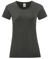 Fruit Of The Loom Women's Iconic T - Light Graphite