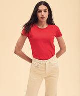 Fruit Of The Loom Women's Iconic T - Red