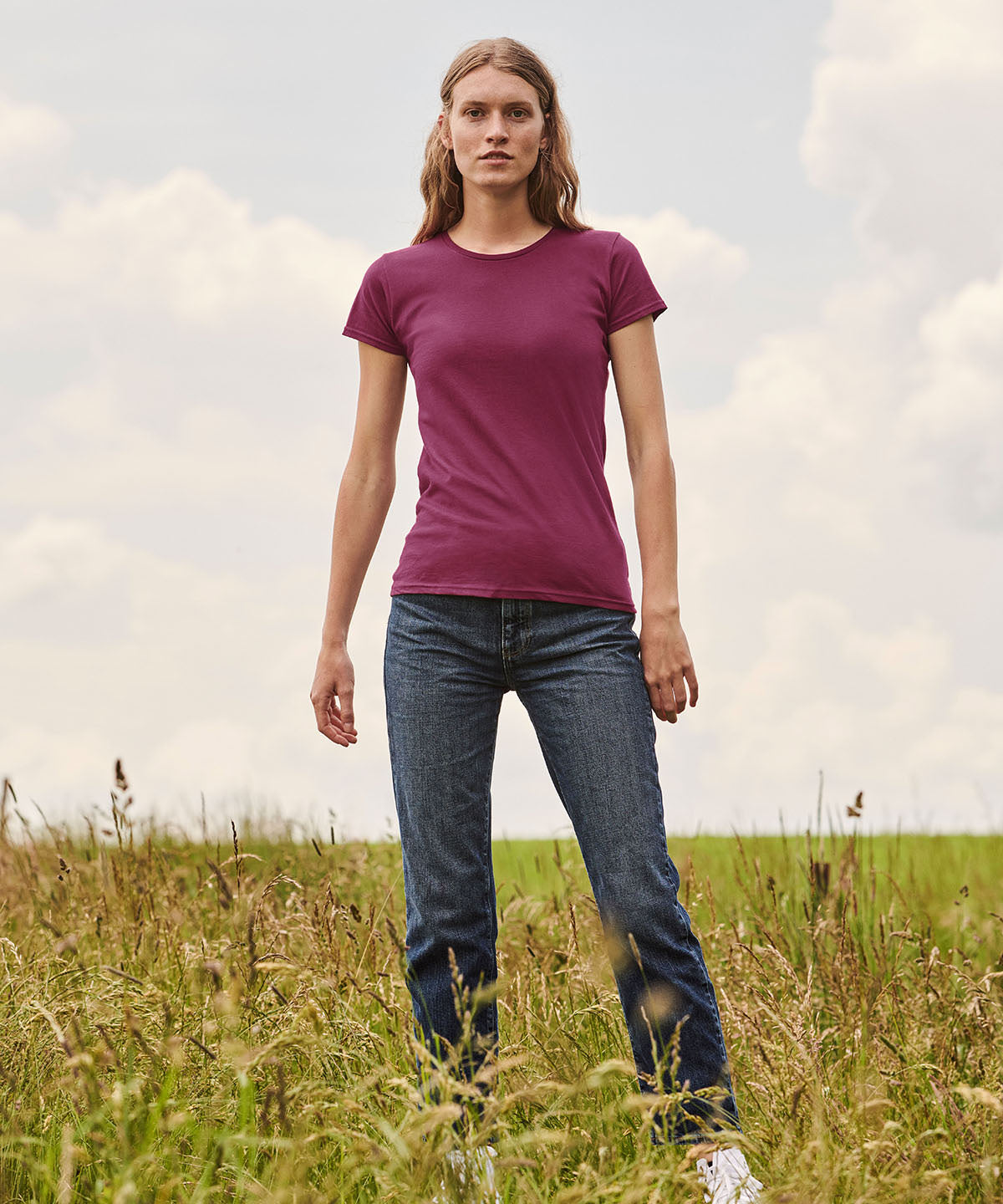 Fruit Of The Loom Women's Iconic T - Deep Navy