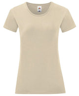 Fruit Of The Loom Women's Iconic T - Natural