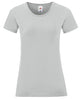 Fruit Of The Loom Women's Iconic T - Zinc