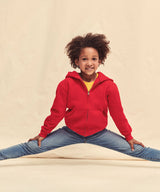 Fruit Of The Loom Kids Premium Hooded Sweatshirt Jacket