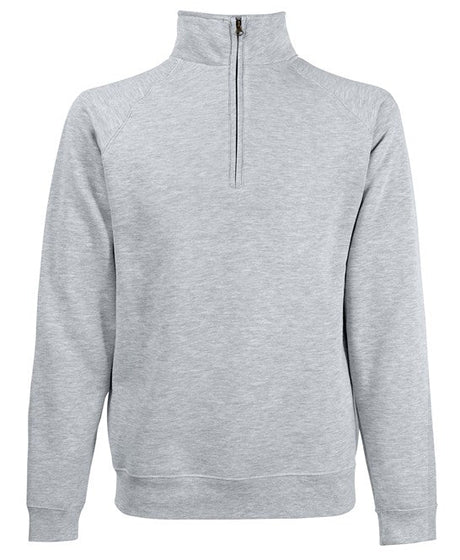 Fruit Of The Loom Premium 70/30 Zip-Neck Sweatshirt