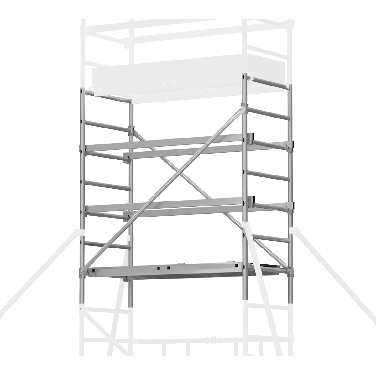 Sealey Platform Scaffold Tower Extension Pack 3 EN 1004-1