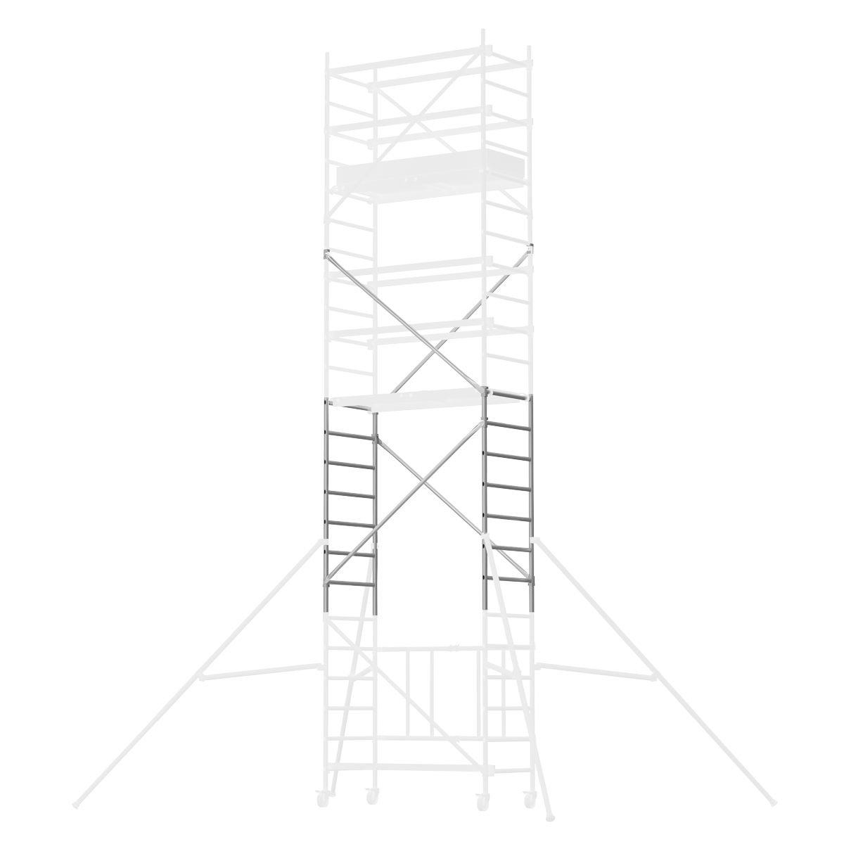 Sealey Platform Scaffold Tower Extension Pack 4 EN 1004-1