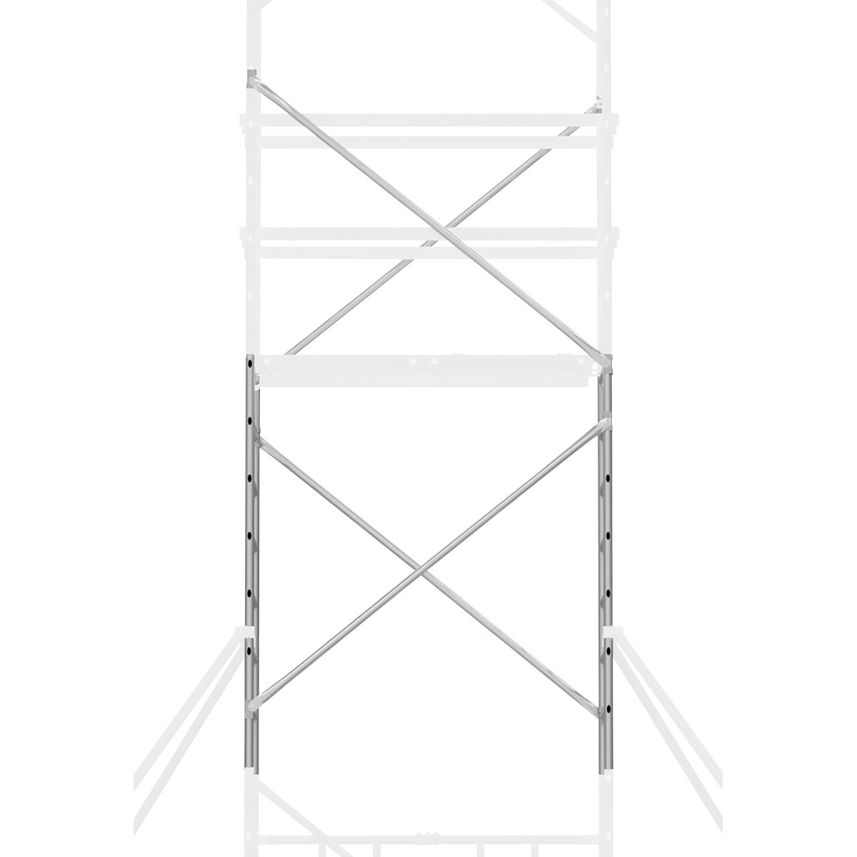 Sealey Platform Scaffold Tower Extension Pack 4 EN 1004-1