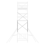 Sealey Platform Scaffold Tower Extension Pack 4 EN 1004-1