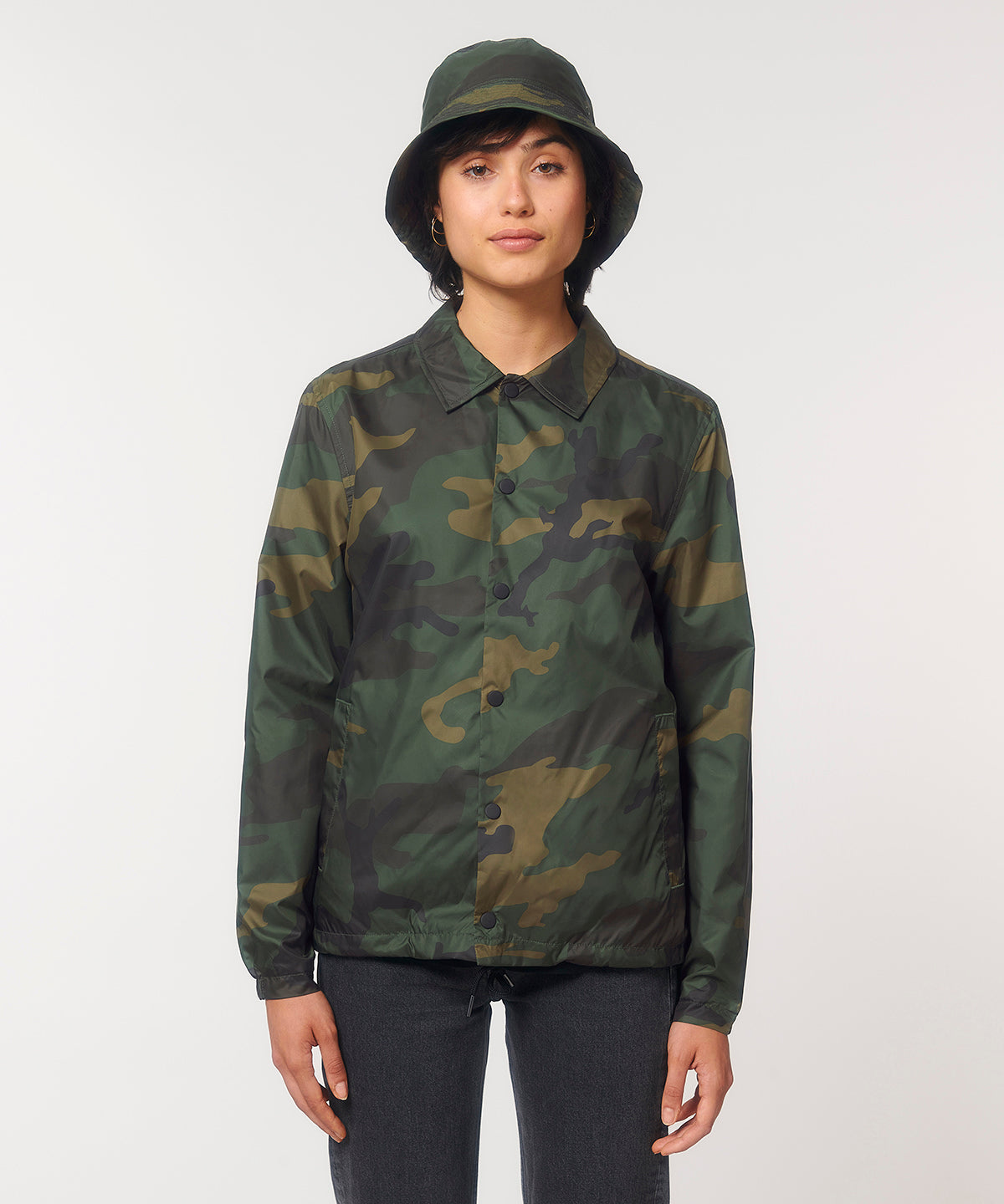 Stanley/Stella Coacher Aop Camouflage Jacket (Stju879)