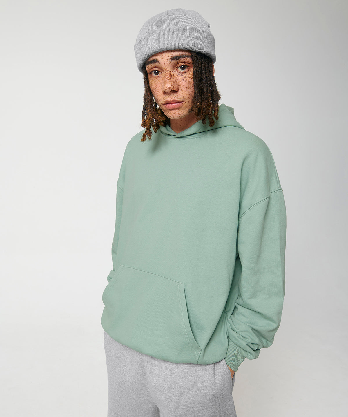 Stanley/Stella Unisex Cooper Dry Hoodie Sweatshirt (Stsu797) - Aloe