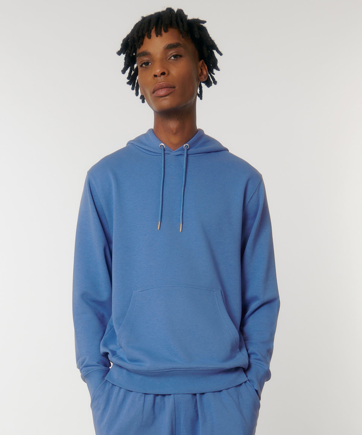 Stanley/Stella Unisex Archer Hoodie Sweatshirt (Stsu011) - Bright Blue