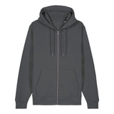 Stanley/Stella Unisex Cultivator 2.0 Iconic Zip-Thru Hoodie Sweatshirt (Stsu179) - Anthracite