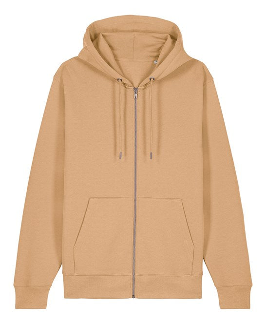 Stanley/Stella Unisex Cultivator 2.0 Iconic Zip-Thru Hoodie Sweatshirt (Stsu179) - Latte