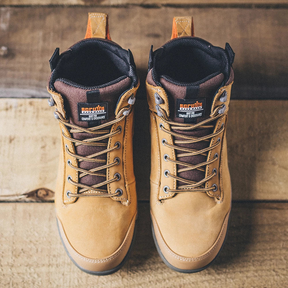 Scruffs Switchback Safety Boots Tan GS Workwear