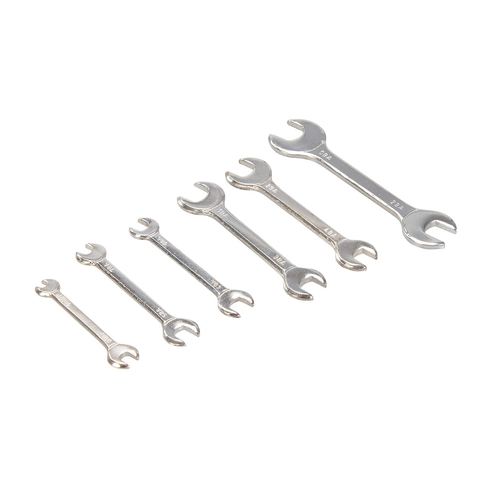 King Dick Miniature Open End Spanner Set BA 6Pce