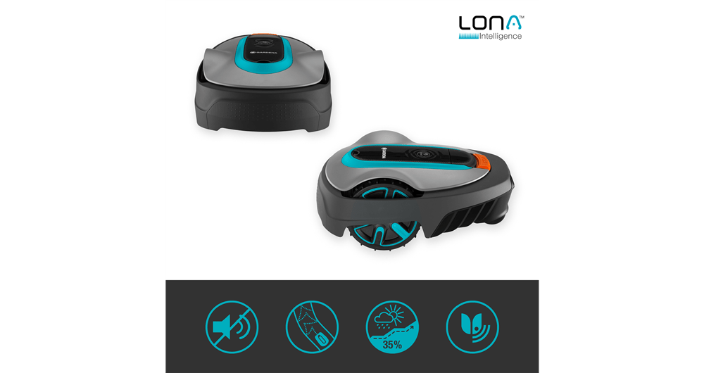 Gardena Robotic mower smart SILENO city 500 w.g.