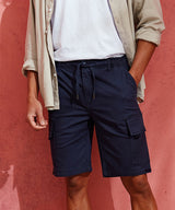 Wombat Men's Drawstring Cargo Utility Shorts