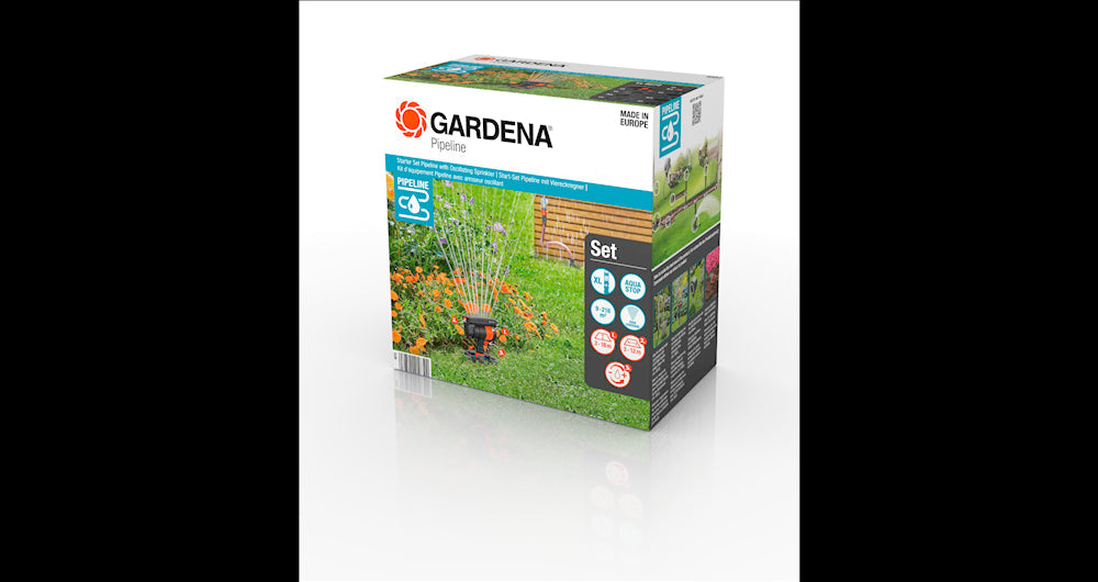 Gardena Start Set Pipeline Oscill.Sprinkler
