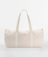 Westford Mill Striped Organic Cotton Barrel Bag