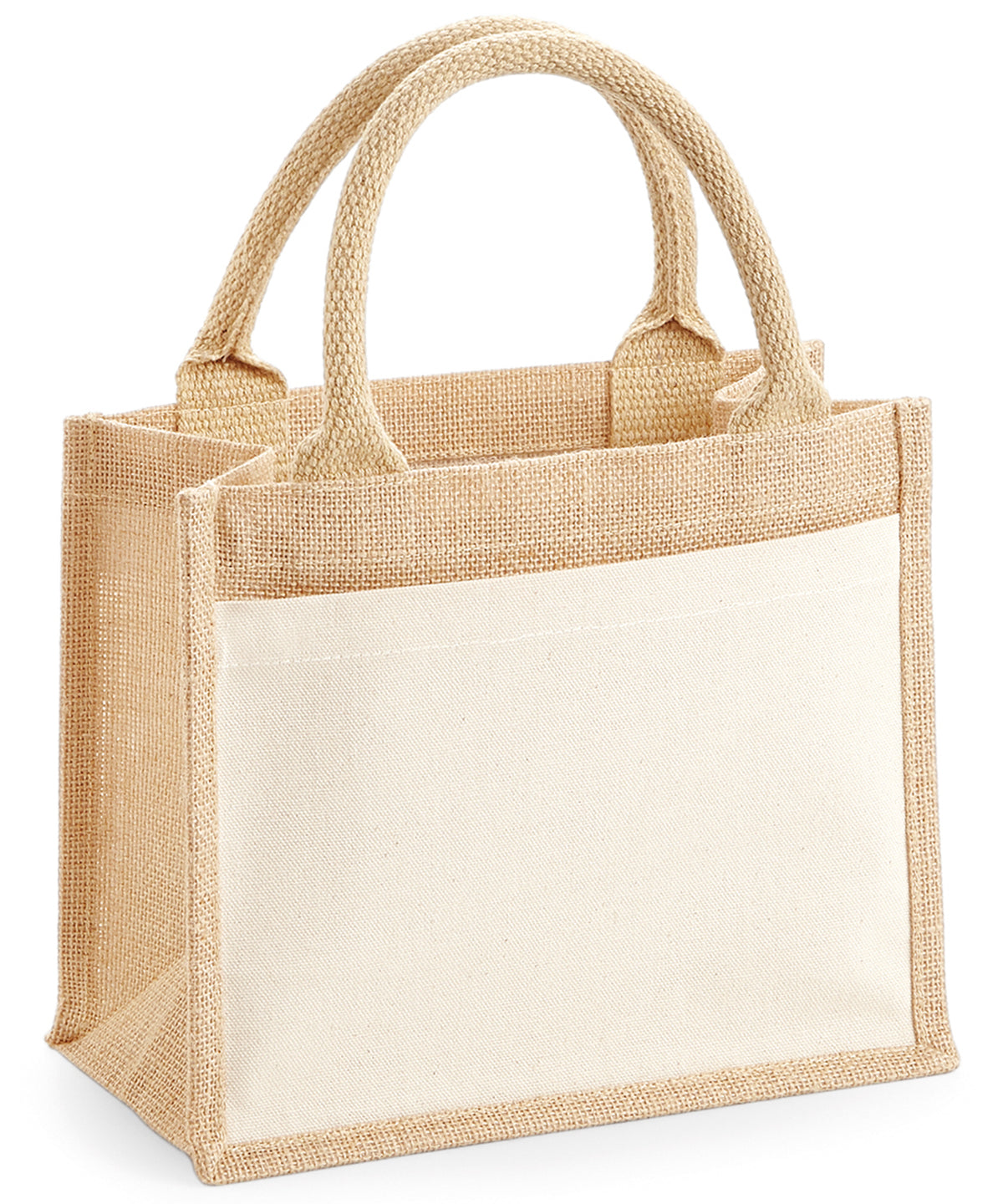 Westford Mill Cotton Pocket Jute Gift Bag