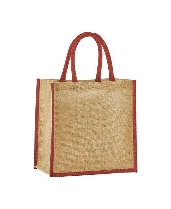 Westford Mill Natural Starched Jute Mini Gift Bag