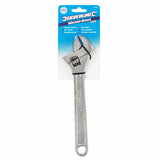 Silverline Adjustable Wrench Polished